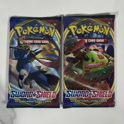 1x Pokemon Sword And Shield Booster Pack (1 PACK) Factory Sealed English - Image 1