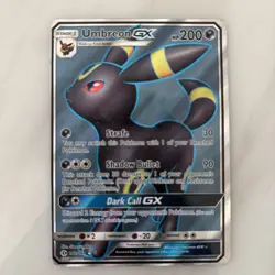 Pokemon TCG Umbreon GX Sun & Moon 142/149 Holo Full Art - Image 1