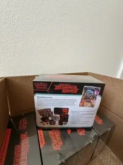 5x Pokemon TCG Destined Rivals Elite Trainer Box ETB - Factory Sealed (5x ETBS) - Image 2