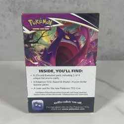 Pokemon TCG Fusion Strike Build & Battle Box 4 Booster Packs NEW Sealed 820650809309 - Image 3