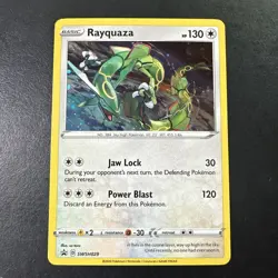Rayquaza SWSH029 Holo Promo Sword & Shield Promo Pokemon Near Mint - Image 1