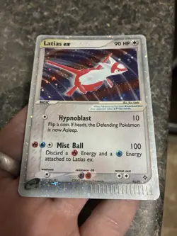 Latias ex 93/97 Dragon Ultra Rare Holo EX 90HP English 2003 + Free Greninja - Image 3