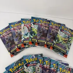 Pokemon Twilight Masquerade Booster Pack Bundle of 14 Packs - Image 3