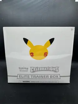 Pokemon Celebrations Elite Trainer Box 25th Anniversary Brand New Sealed ETB - Image 1