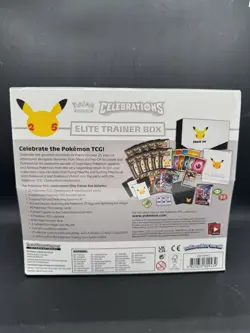Pokemon Celebrations Elite Trainer Box 25th Anniversary Brand New Sealed ETB - Image 2