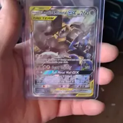 The Pokemon Company Lucario & Melmetal GX SM192 Black Star Promo Holo 260 HP - Image 1