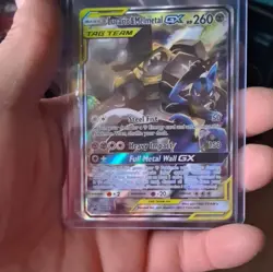 The Pokemon Company Lucario & Melmetal GX SM192 Black Star Promo Holo 260 HP - Image 2