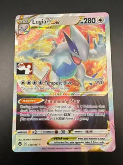 Lugia VSTAR - 139/195 Silver Tempest Pokemon Play Pokemon Prize Pack - Image 1