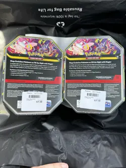 Pokemon TCG MEGA MOONLIT TIN - Gengar & Clefable PAIR - Image 2