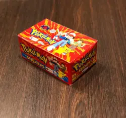 1999 topps merlin pokemon stickers box - Image 2