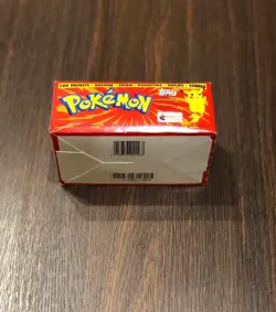 1999 topps merlin pokemon stickers box - Image 4