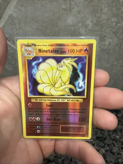 Pokemon TCG Ninetales LP 15/108 Evolutions Reverse Holo English 2016 100 HP - Image 1