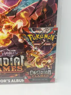 Pokemon TCG Scarlet & Violet Obsidian Flames Collectors Kit Album Poster Pack - Image 3
