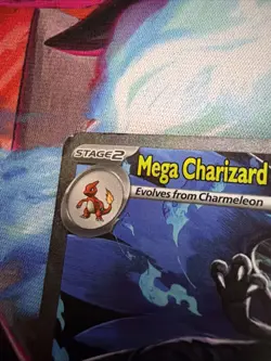 Pokemon Mega Charizard X ex 125/094 Phantasmal Flames Full Art Holo 2025 DMG - Image 2