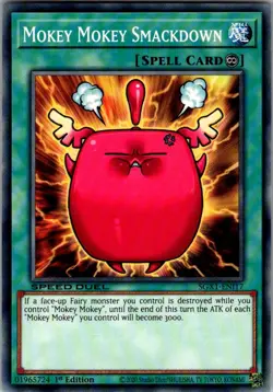 Mokey Mokey Smackdown Speed Duel GX: Duel Academy Box 1st Edition Yu-Gi-Oh NM - Image 1
