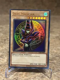 Yu-Gi-Oh! Dark Magician LOB-EN005 Ultra Rare 25th Anniversary NM - Image 1