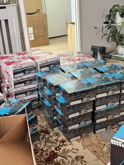 BULK Pokemon Black Bolt x10 & White Flare x10 Elite Trainer Box ETB (20 Total) - Image 3