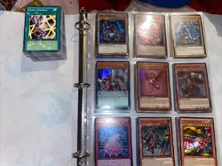 Yugioh Binder Collection Lot 154 Cards Terhjjjj - Image 1