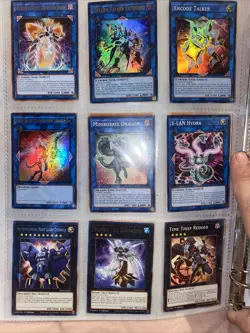 Yugioh Binder Collection Lot 154 Cards Terhjjjj - Image 3