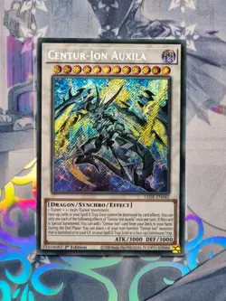 LEDE-EN042 Centur-Ion Auxila 1st Edition Secret Rare Near Mint YuGiOh TCG - Image 1