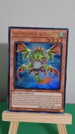 2025 Yugioh Fiend Reflection Of The Millennium MP25-EN210 Ultra Rare 1st Edition - Image 1