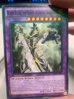 Buster Blader, the Dragon Destroyer Swordsman SDMY-EN045 YuGiOh Structure Deck: - Image 1