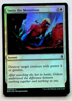 Smite the Monstrous - Foil - Battle for Zendikar Ed. - 2015 - Magic Card - Image 1
