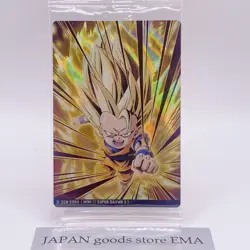 Son Goku Dragon Ball Super Saiyan 3 Itajaga Card R 6-01 Toei Bandai Japan Anime - Image 1