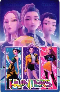 MIRA ZOEY HUNTR/X KPOP DEMON HUNTERS The Kpop Star Lomo Collectible Card - Image 2