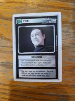 Star Trek Ccg The Next Generation Alpha WB Event Card - Image 1