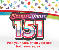 Pokemon TCG: Scarlet & Violet: 151 - Pick Your Card! Holos, Reverse, ex - Image 1