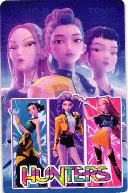 MIRA ZOEY RUMI HUNTR/X KPOP DEMON HUNTERS The Kpop Star Lomo Collectible Card - Image 2