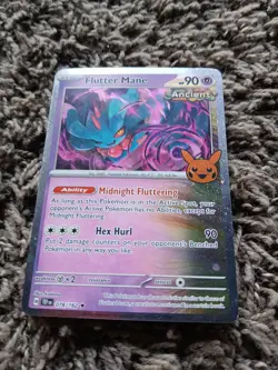 2024 Flutter Mane Ancient Pokemon TCG Card Trick or Trade Halloween Edition - Image 1