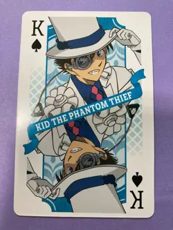 Detective Conan 2024 Playing Card King of Spades Kid The Panthom Thief Japanese - Image 1