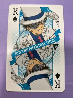 Detective Conan 2024 Playing Card King of Spades Kid The Panthom Thief Japanese - Image 2