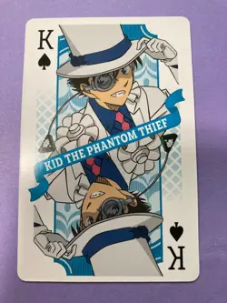 Detective Conan 2024 Playing Card King of Spades Kid The Panthom Thief Japanese - Image 3