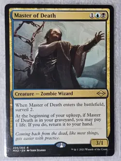 MTG Master of Death #205 Modern Horizons 2 2021 Magic Card Rare NM - Image 4