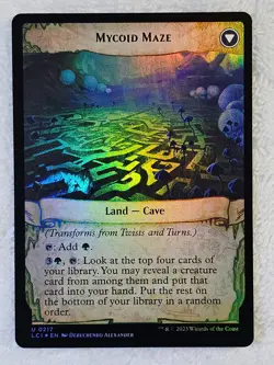 MTG Twists and Turns FOIL #217 The Lost Caverns of Ixalan Card U NM - Image 4