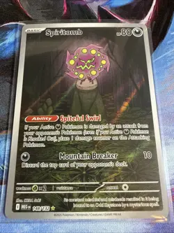 Spiritomb 148/132 Illustration Rare Pokemon TCG Mega Evolution NM - Image 1
