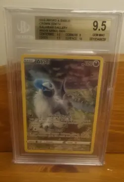 Pokemon TCG Absol GG16/GG70 Crown Zenith Galarian Galary BGS 9.5 Gem Mint - Image 1