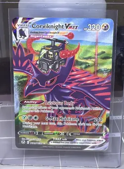 Corviknight VMAX TG19/TG30 Ultra Rare Holo Pokemon TCG SW&SH Silver Tempest - Image 1