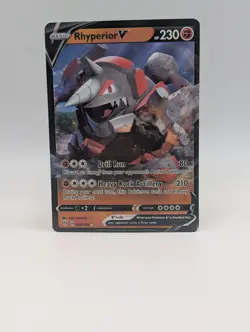Rhyperior V 095/189 Swsh03 - Pokemon Darkness Ablaze - Near Mint Ultra Rare - Image 1