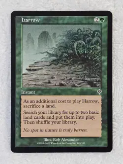 MTG Harrow - Invasion (INV) #189 Magic the Gathering Card Near Mint - Image 2