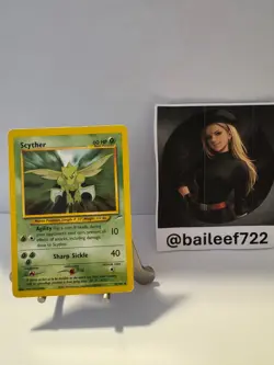 Scyther 55/105 - Pokemon TCG - Neo Destiny - Vintage Regular - Image 1