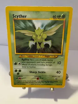 Scyther 55/105 - Pokemon TCG - Neo Destiny - Vintage Regular - Image 3