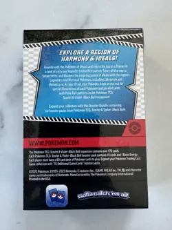 Pokemon TCG Scarlet Violet Black Bolt Booster Bundle 6 Packs Sealed New - Image 2