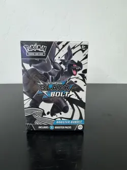 Pokemon TCG Black Bolt Booster Bundle Box - 6 Booster Packs Brand New Sealed - Image 1