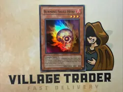 Burning Skull Head - WB01-EN003 - Super Rare - Unlimited- Yugioh VLP - Image 1