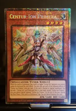YuGiOh Centur-Ion Primera RA05-EN030 Starlight Rare 1st Edition - Image 1