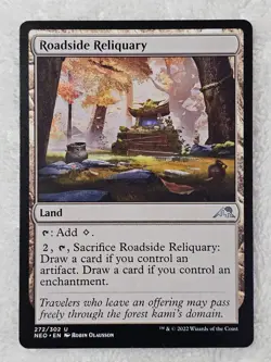 MTG Roadside Reliquary #272 Kamigawa Neon Dynasty Magic Card U NM - Image 1